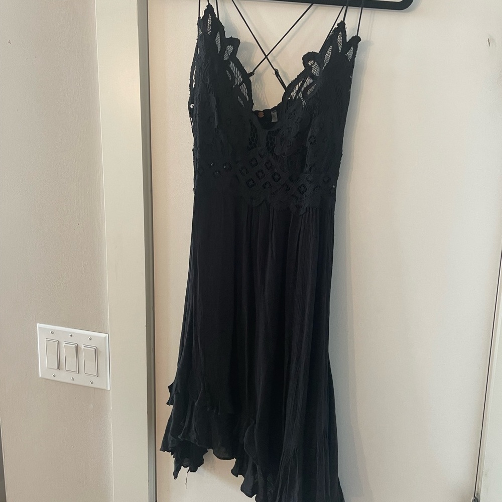 Free People Crochet Lace Dress